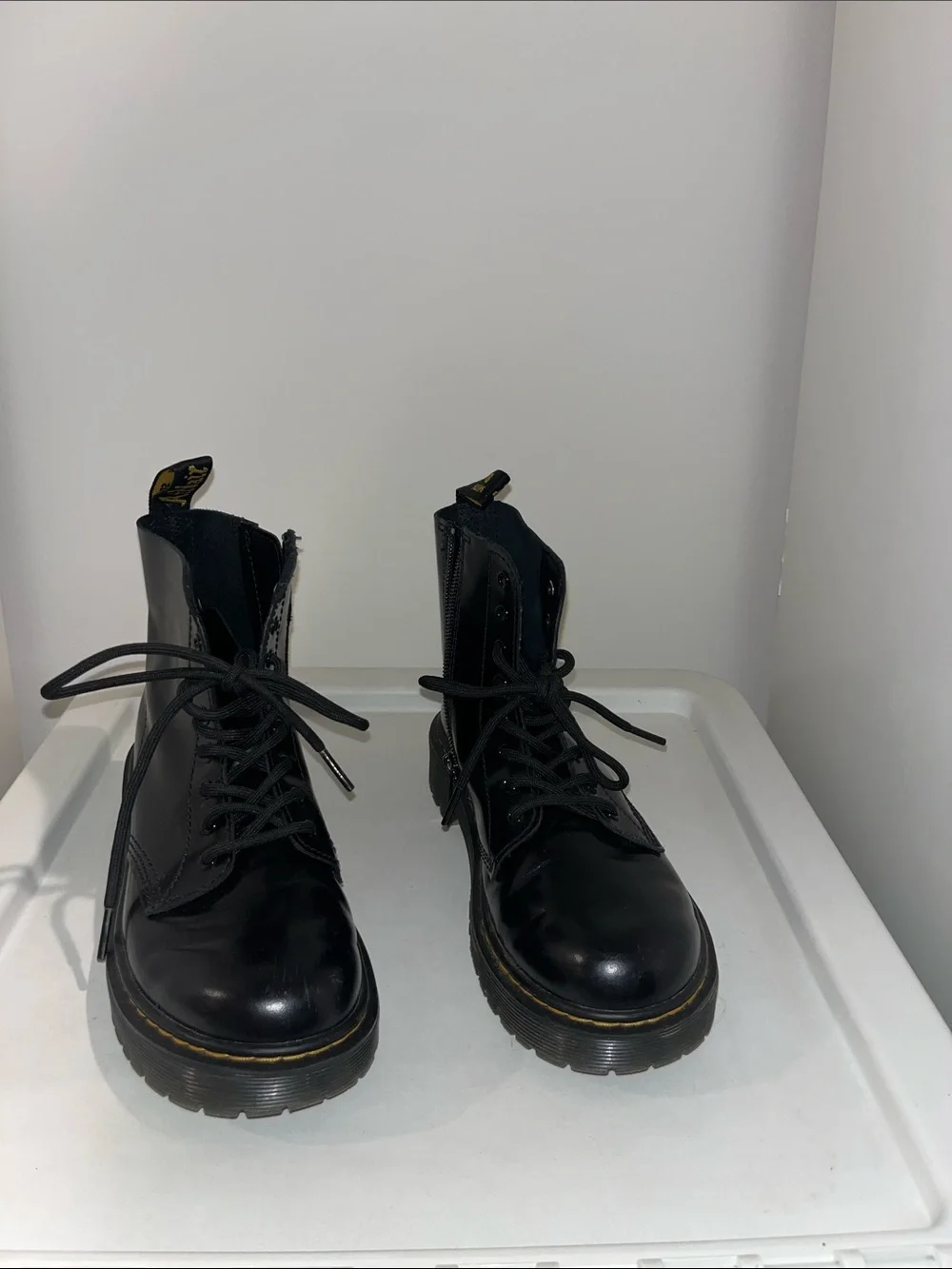 Black Big Girl  Dr Martens Boots